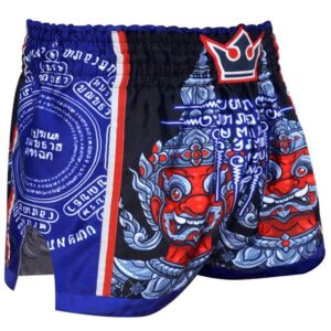 Pantalones Muay Thai Buddha Thailand azul