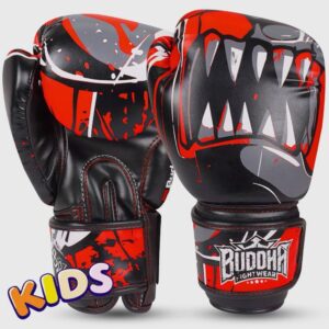 Guantes de Boxeo infantil Buddha Jaws rojo