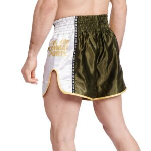 Pantalones Muay Thai Leone Training verdes
