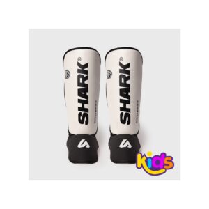 Espinilleras Kid Shark Power24 blancas