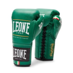 Guantes de Boxeo Leone Shock Plus verdes