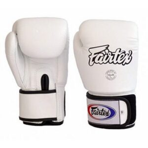 Guantes de Boxeo Fairtex BGV1 Blancos