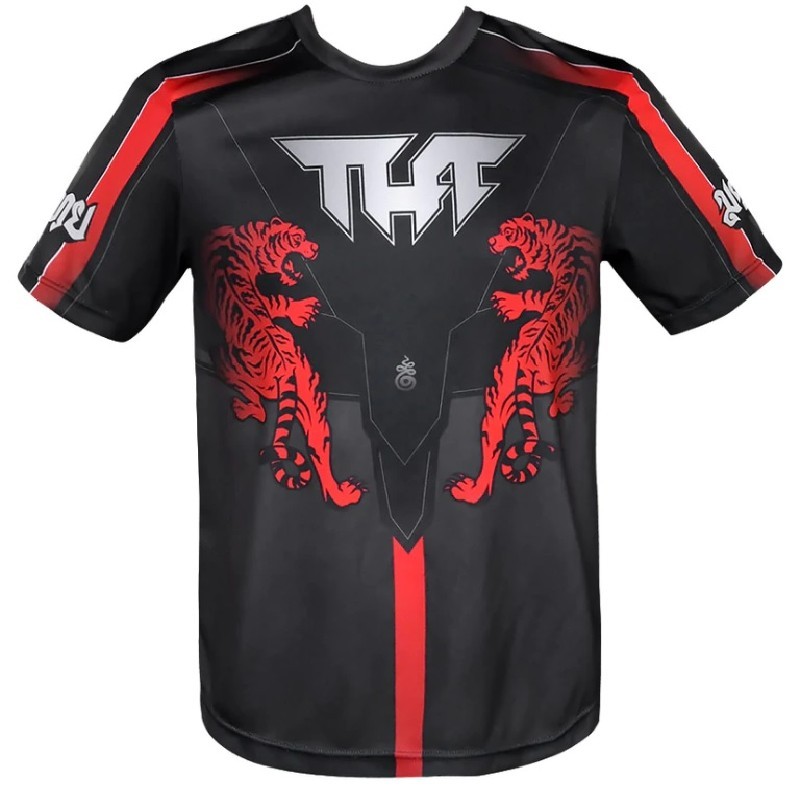 Camiseta Tuff Mythical Forest Creatures negra