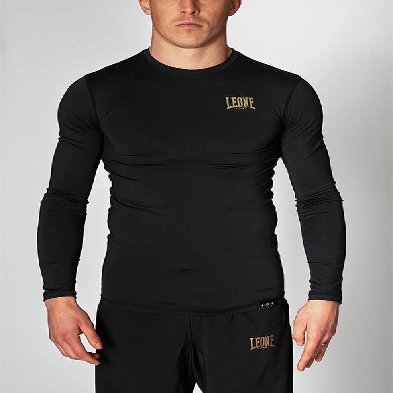 Camiseta Leone Essential manga larga