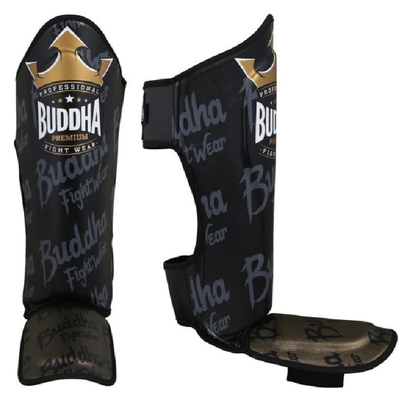 Espinilleras Buddha Top Premium negra