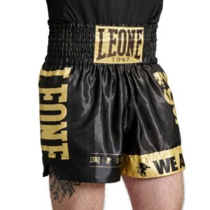 Pantalones Muay Thai Leone Dna negros