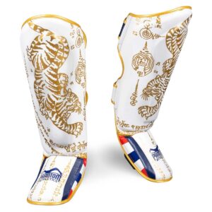 Espinilleras Phantom Thai Edicion Limitada Blanca