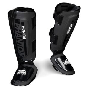 Espinilleras Phantom Apex Hybrid negras