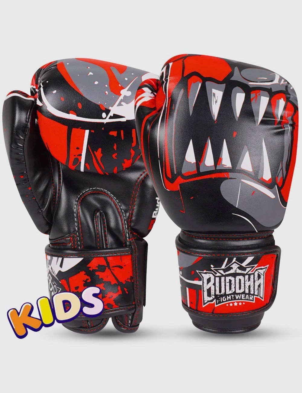 Guantes de Boxeo infantil Buddha Jaws rojo