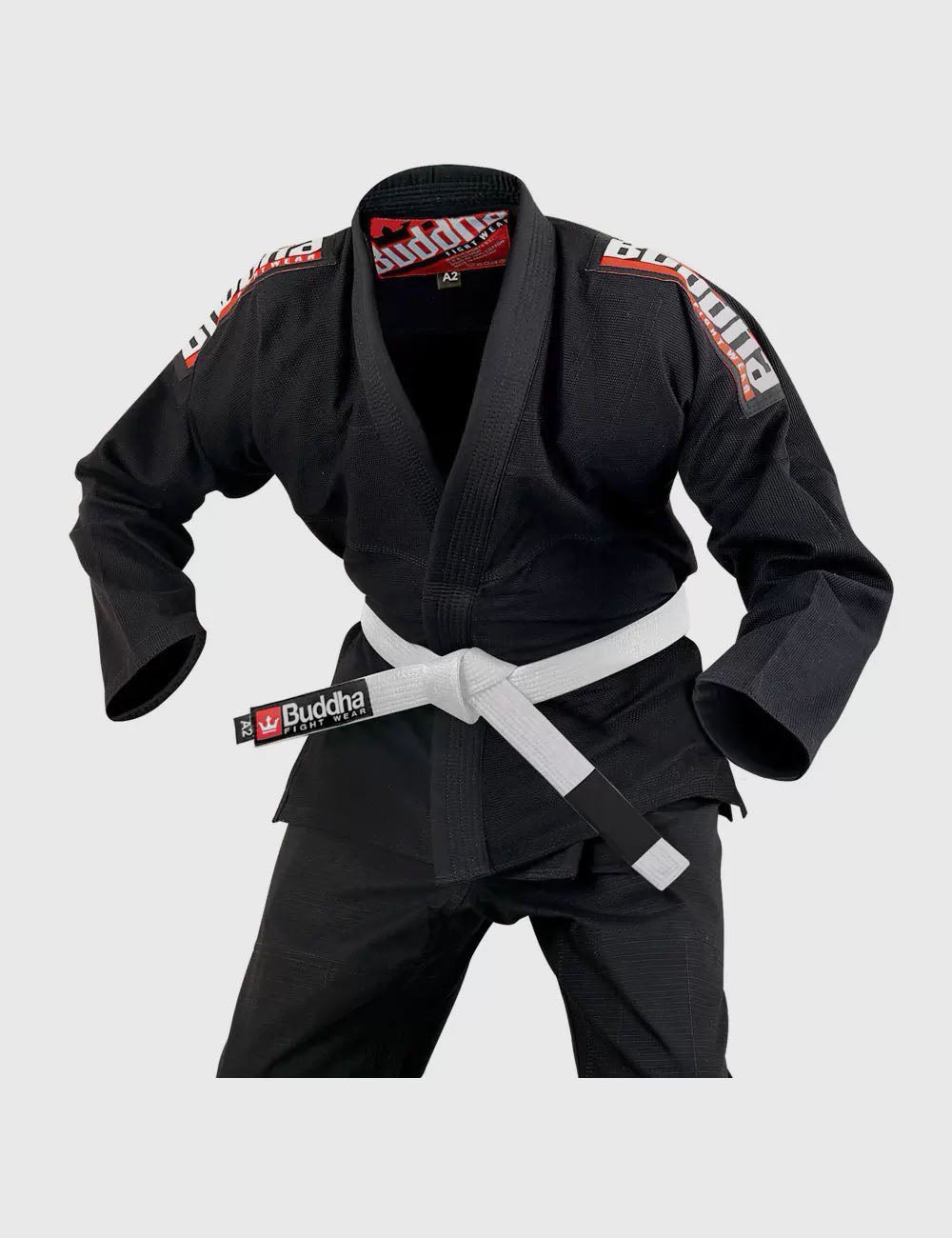 Kimono de BJJ Buddha infinity negro