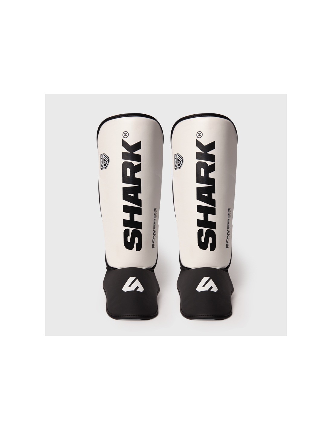Espinilleras Shark Power24 blancas