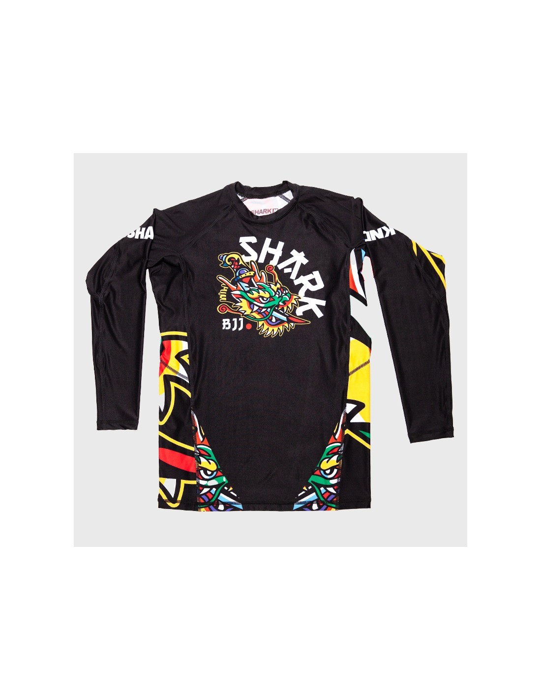 Rashguard Shark Tokio manga larga