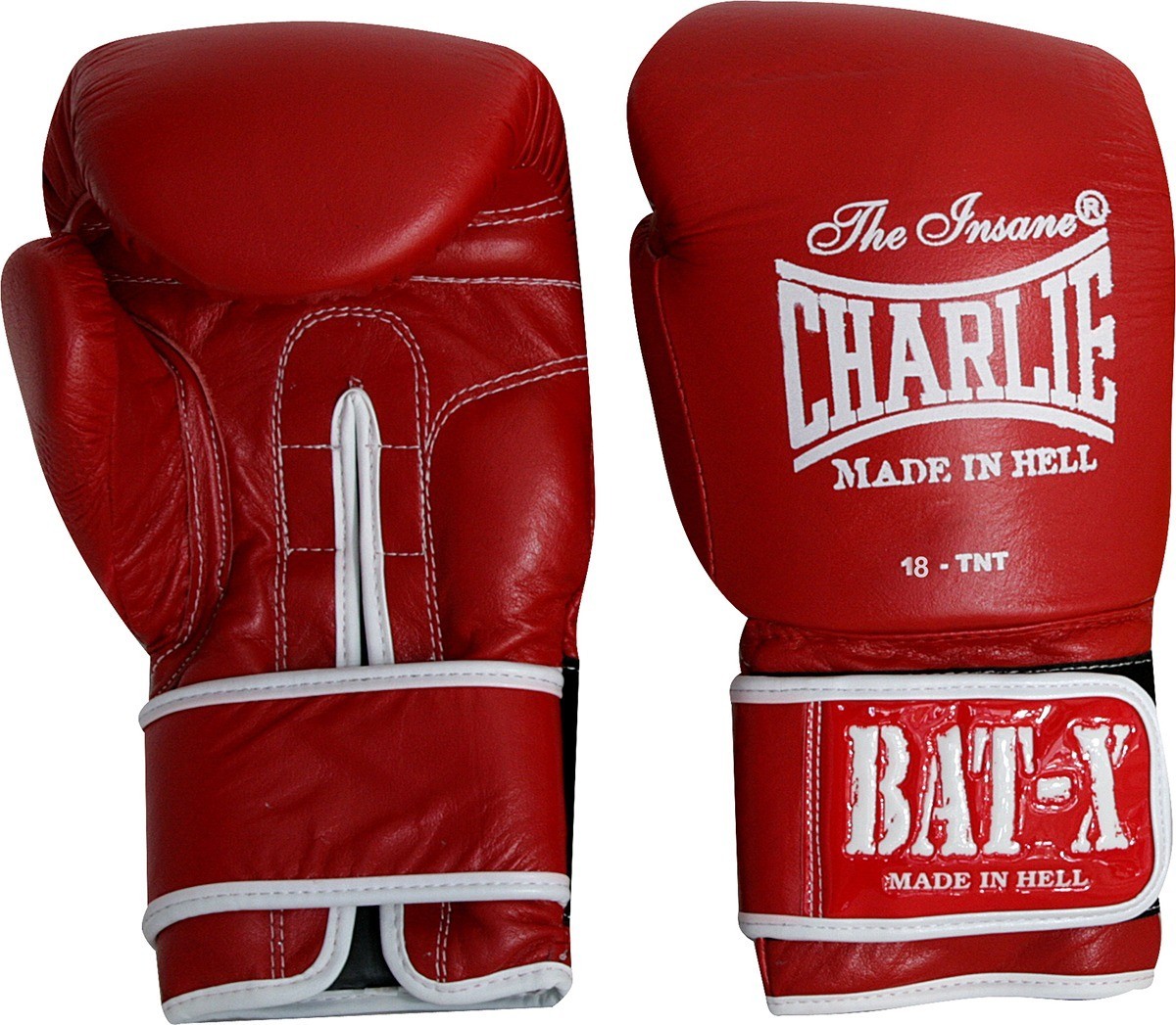 Guantes de Boxeo Charlie Bat-X rojo