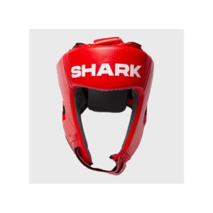 Casco de Boxeo Shark amateur Rojo Homologado