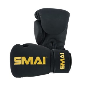 Guantes de Boxeo Smai Gold series negros