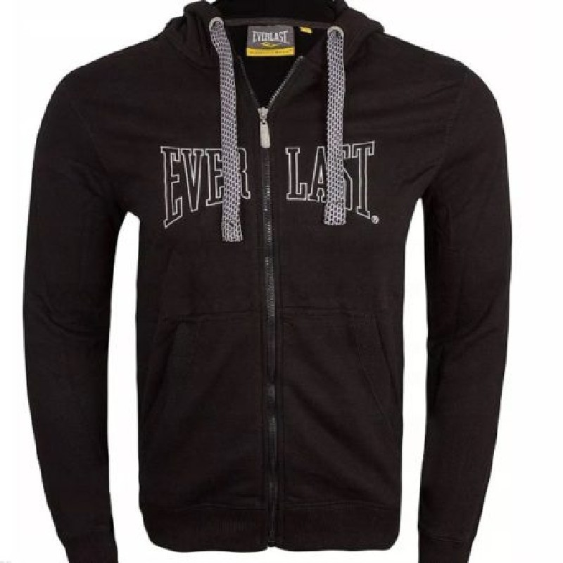 Sudadera Everlast Full Zip negra