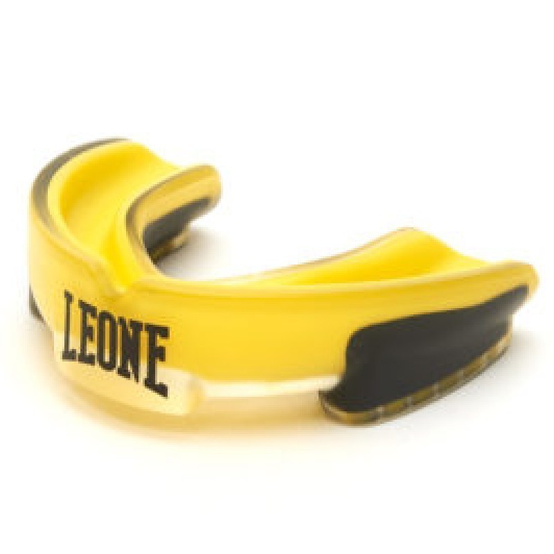 Protector bucal Leone Top Guard amarillo