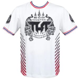 Camiseta Tuff True Power Double Tiger blanca