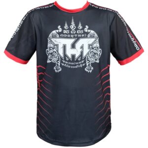 Camiseta Tuff True Power Double Tiger negra