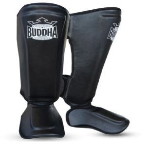 Espinilleras Buddha Epic negras
