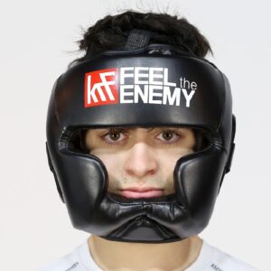 Casco de Boxeo KRF negro