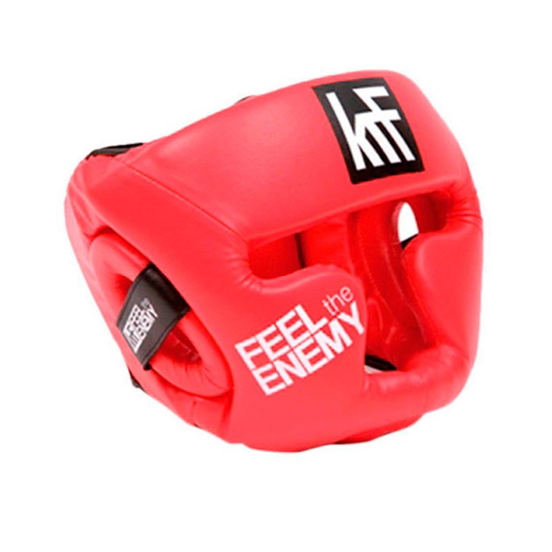 Casco de Boxeo KRF rojo