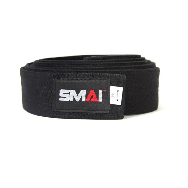 Cinturones Smai Negro algodon