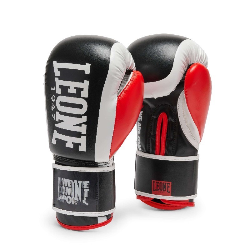 Guantes de Boxeo Leone Wacs negro