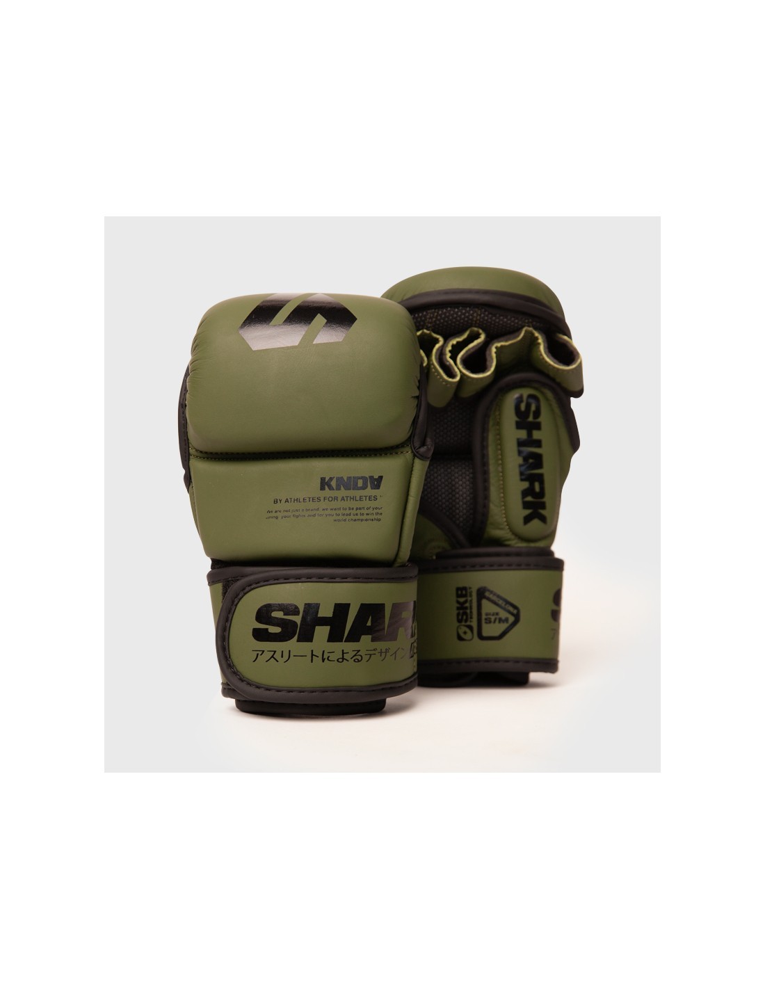 Guantilla MMA Shark Pro Combat Verde