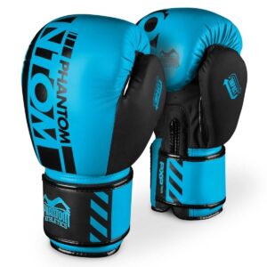 Guantes de Boxeo Phantom Apex Azul Neon