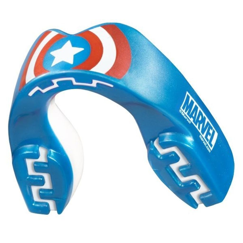 Protector bucal SafeJawz Marvel Capitan America
