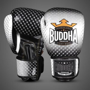 Guantes de Boxeo Buddha Titanium blancos