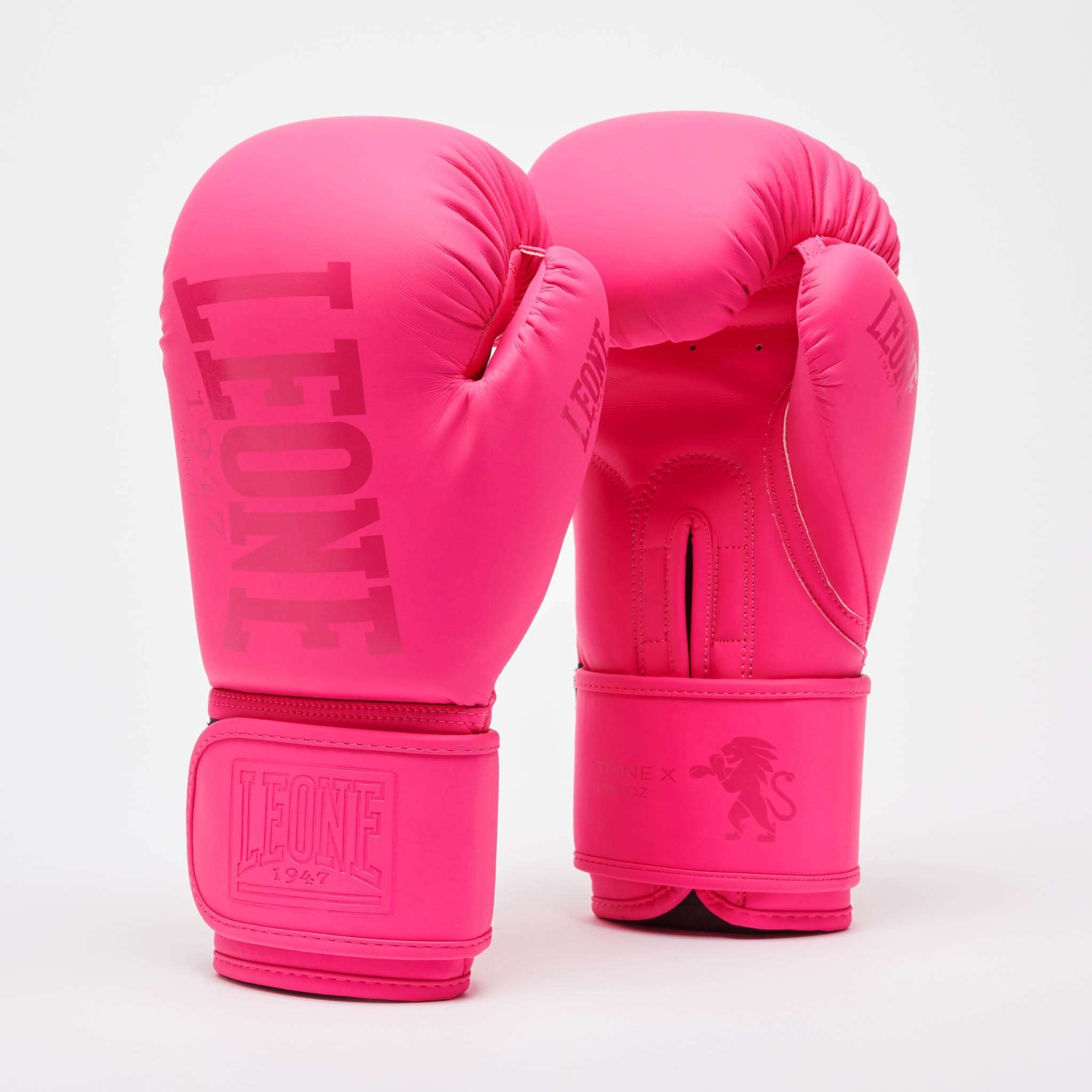 Guantes de Boxeo Leone Tone X fucsia