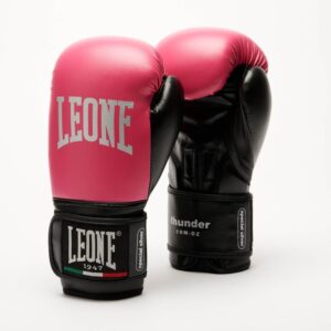 Guantes de Boxeo Leone Thunder fucsia
