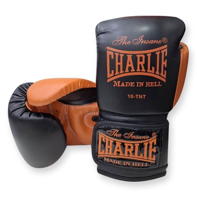 Guantes de Boxeo Charlie Kaos naranjas