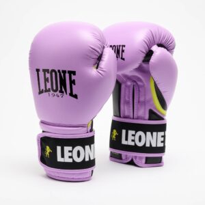 Guantes de Boxeo Leone Stripe 47 lilas