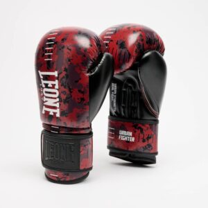 Guantes de Boxeo Leone Urban Fighter rojos