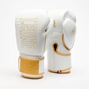 Guantes de Boxeo Leone DNA blancos